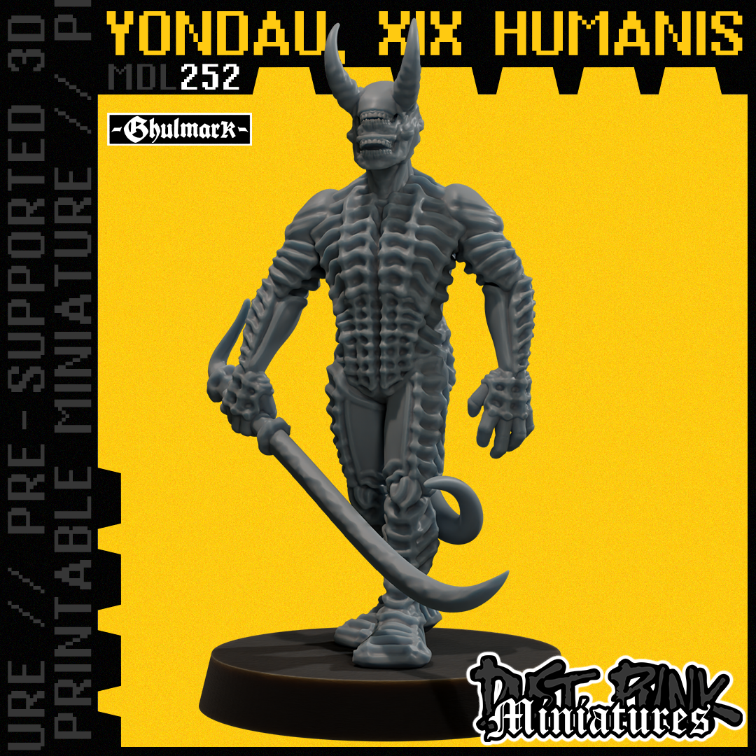 MDL252 YONDAU, XIX HUMANIS [PRE-SUPPORTED]
